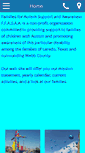 Mobile Screenshot of familiesforautism.org